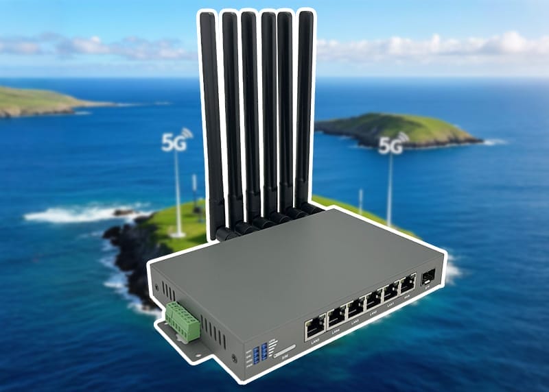 无人岛屿5G路由器